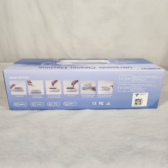 Kunphy Ultrasonic Cleaner Machine In Box Sealed Bottle of Cleaning Solution - Picture 6 of 11